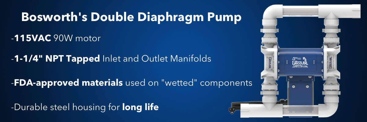 Guzzler G2 SapPuller Double Diaphragm Pump